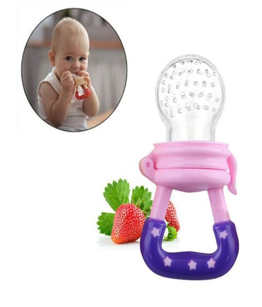 Baby Bite Pacifier Fruits Vegetable Meat Food Supplements Silicone