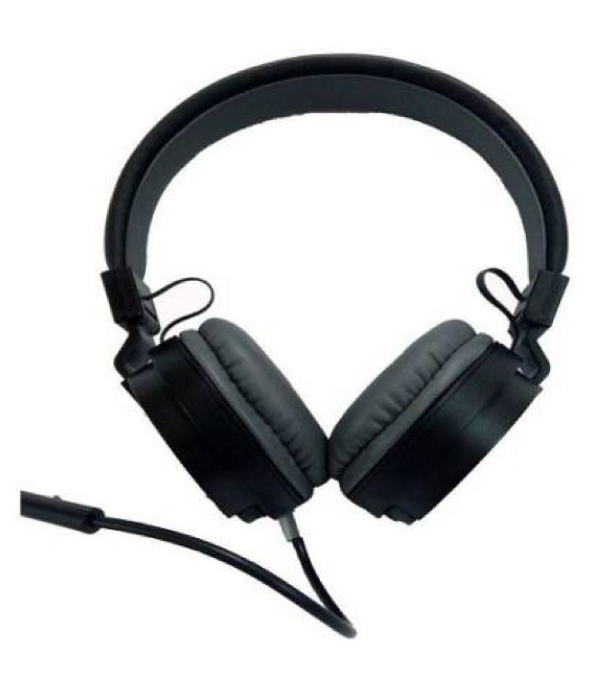 Buy Zebronics ZebStorm Over Ear Headset with Mic Black Online at Best