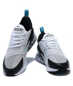 nike air max 27o white running shoes