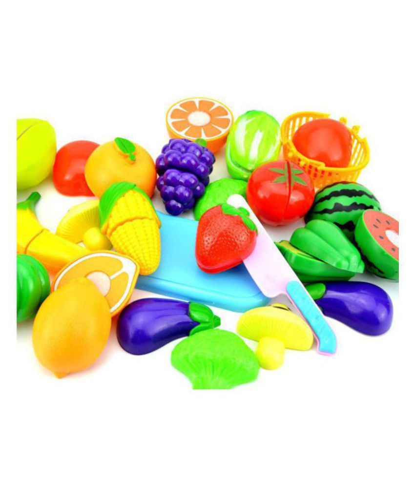 fruit cutting toy set amazon