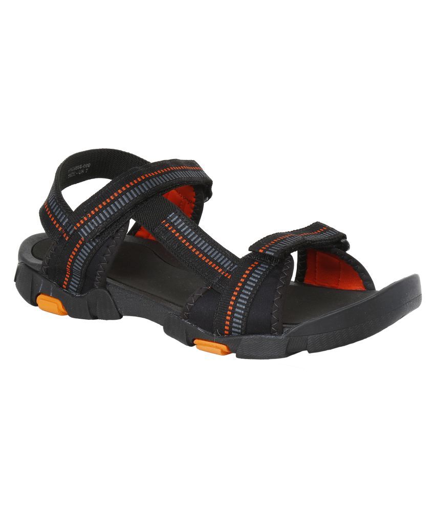 lotto black sandals