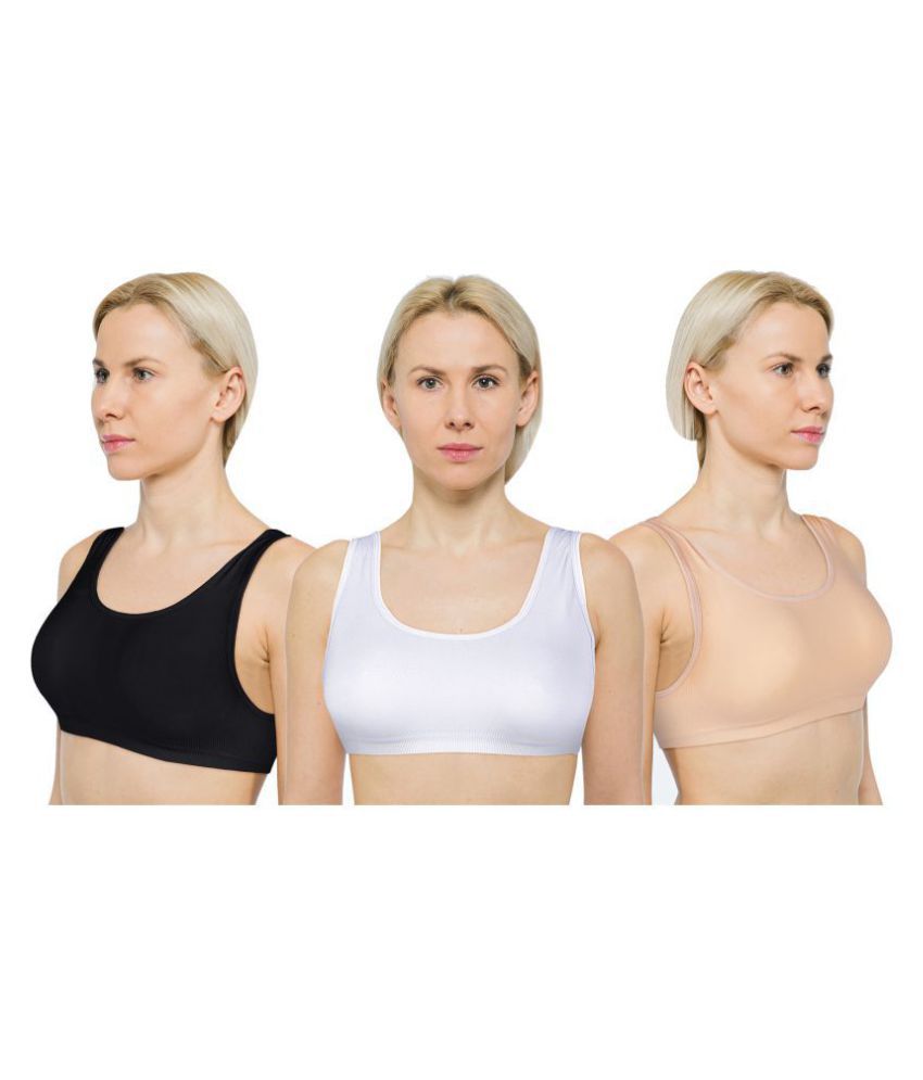     			Smooth & Style Cotton Lycra Air Bra - Multi Color