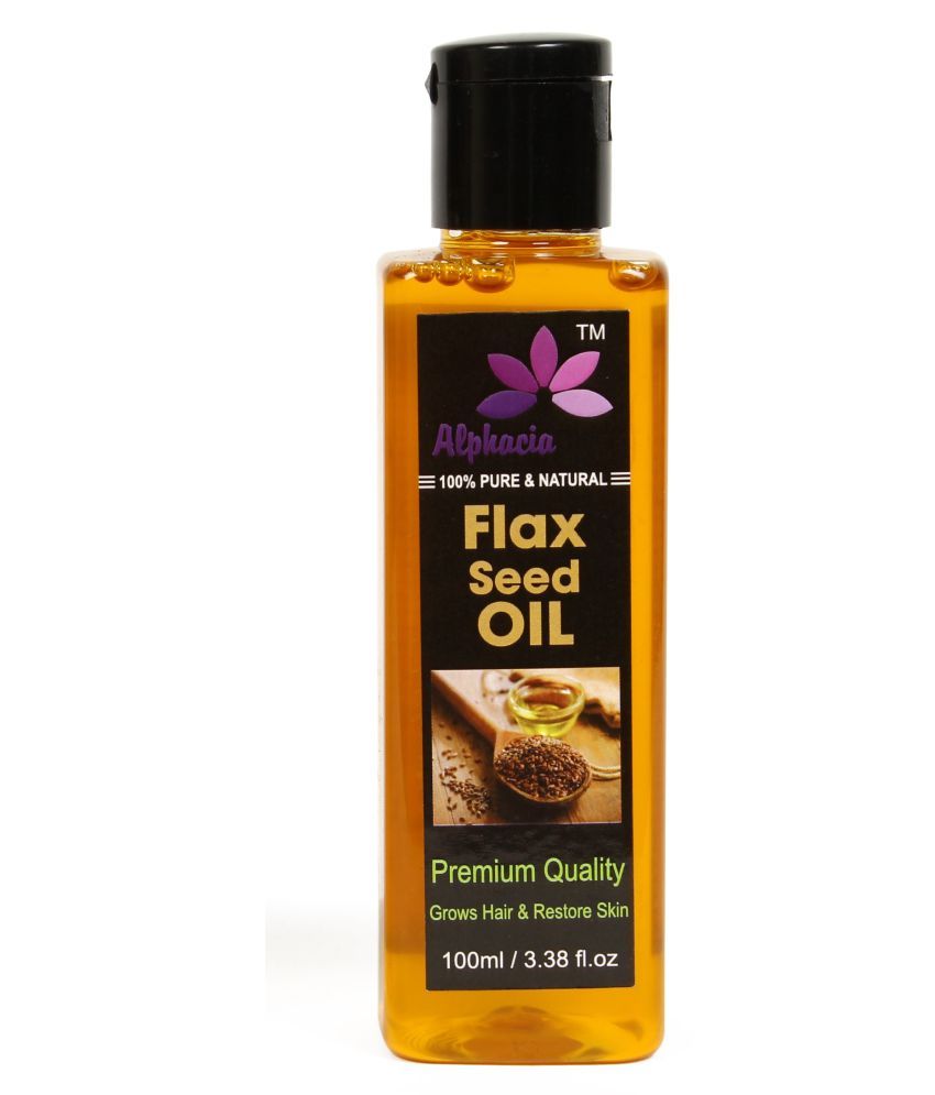     			Alphacia 100% Pure And Natural Flaxseed Oil 100 mL