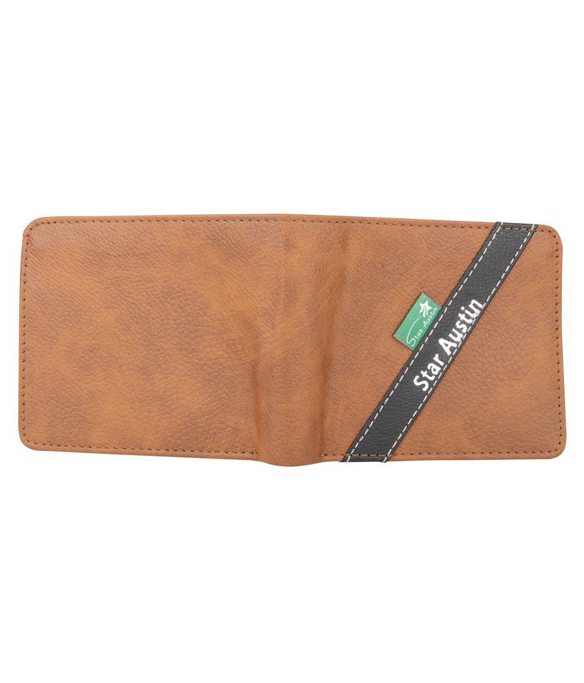 Star Austin Leather Tan Casual Regular Wallet Buy Online at Low Price