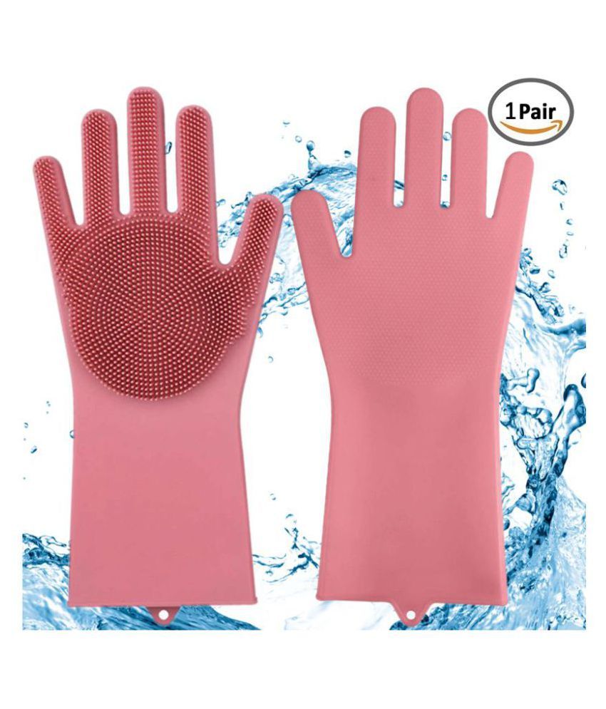     			Smile Mom Magic Reusable Rubber Universal Size Cleaning Glove