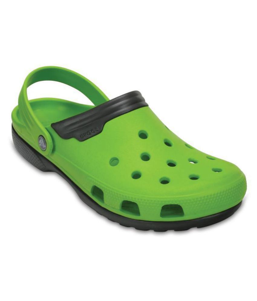  Crocs  Green Rubber  Floater Sandals Buy Crocs  Green 