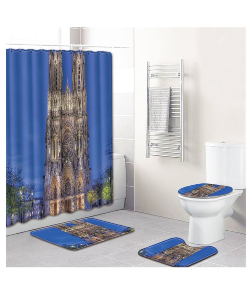 Waterproof Bathroom Shower Curtain Set, Bath Shower Curtain Sets