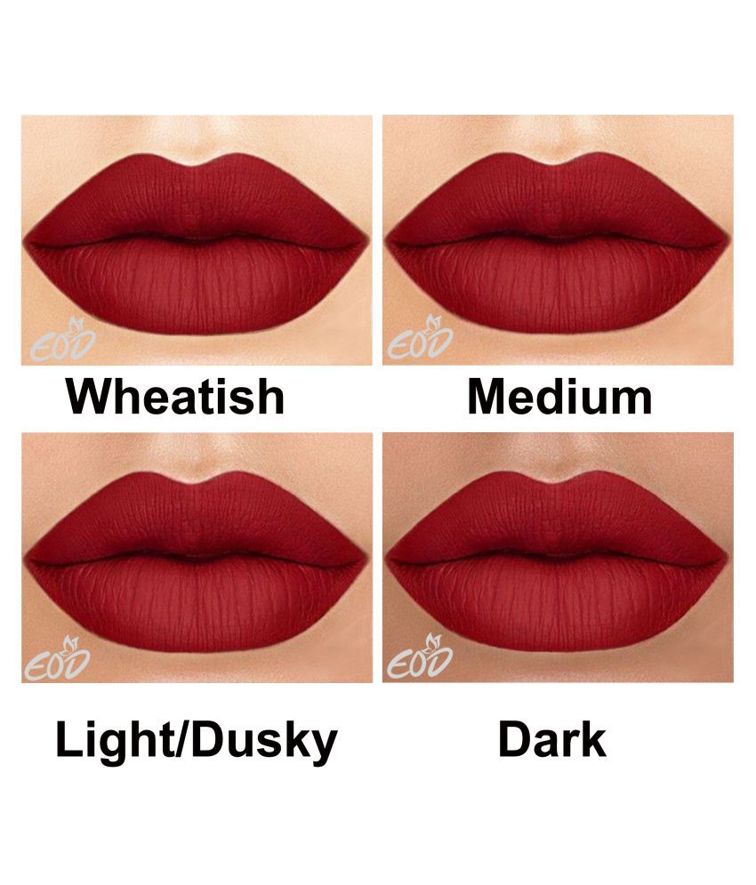 blood red liquid matte lipstick