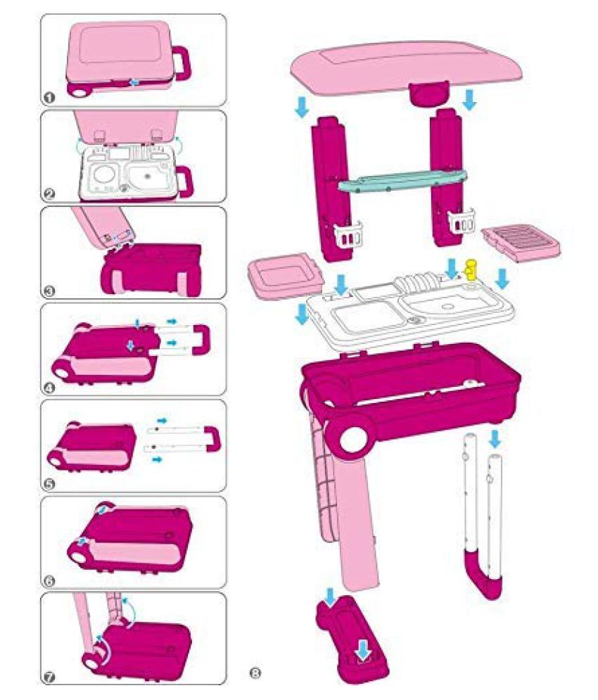 ardar Ji Toys Little Chef 2 in 1 Kitchen Play Set, Pretend ...