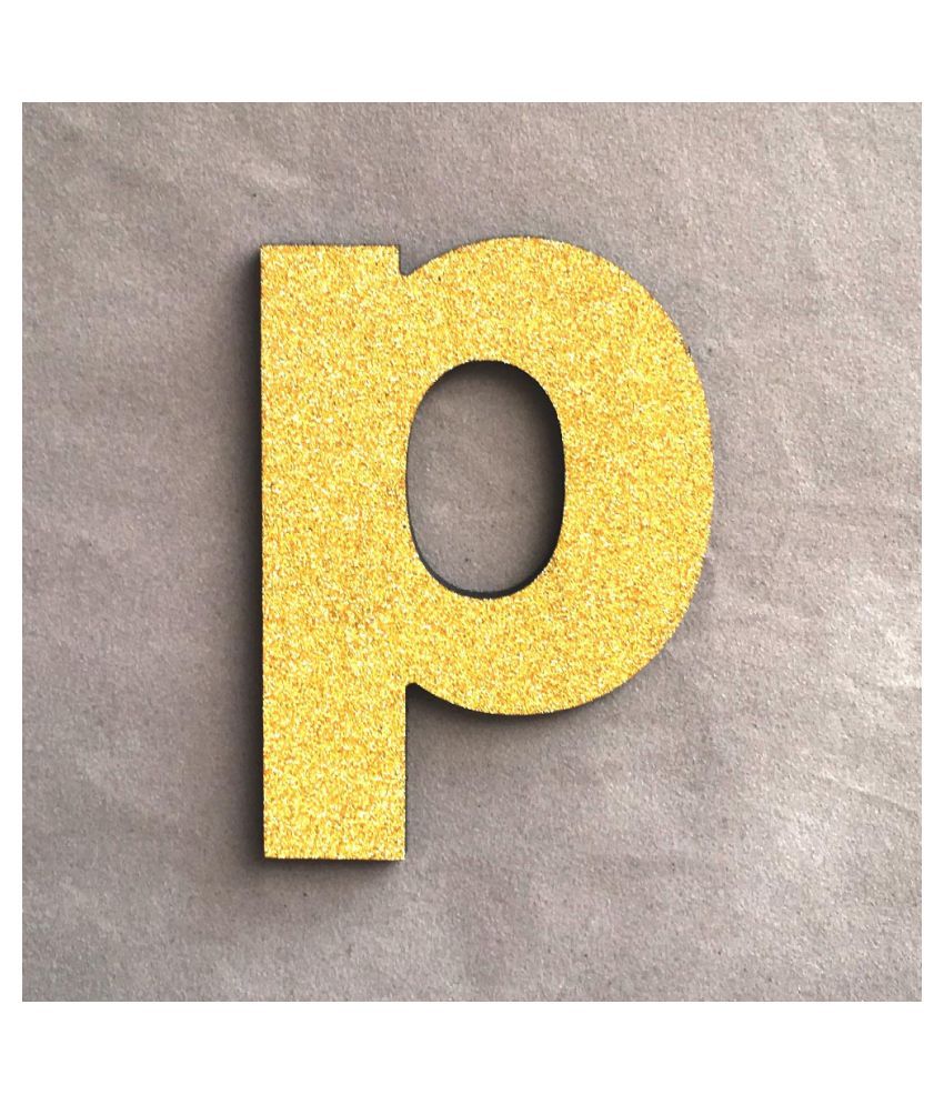 Diy Foam Letters Gold Alphabet Sticker