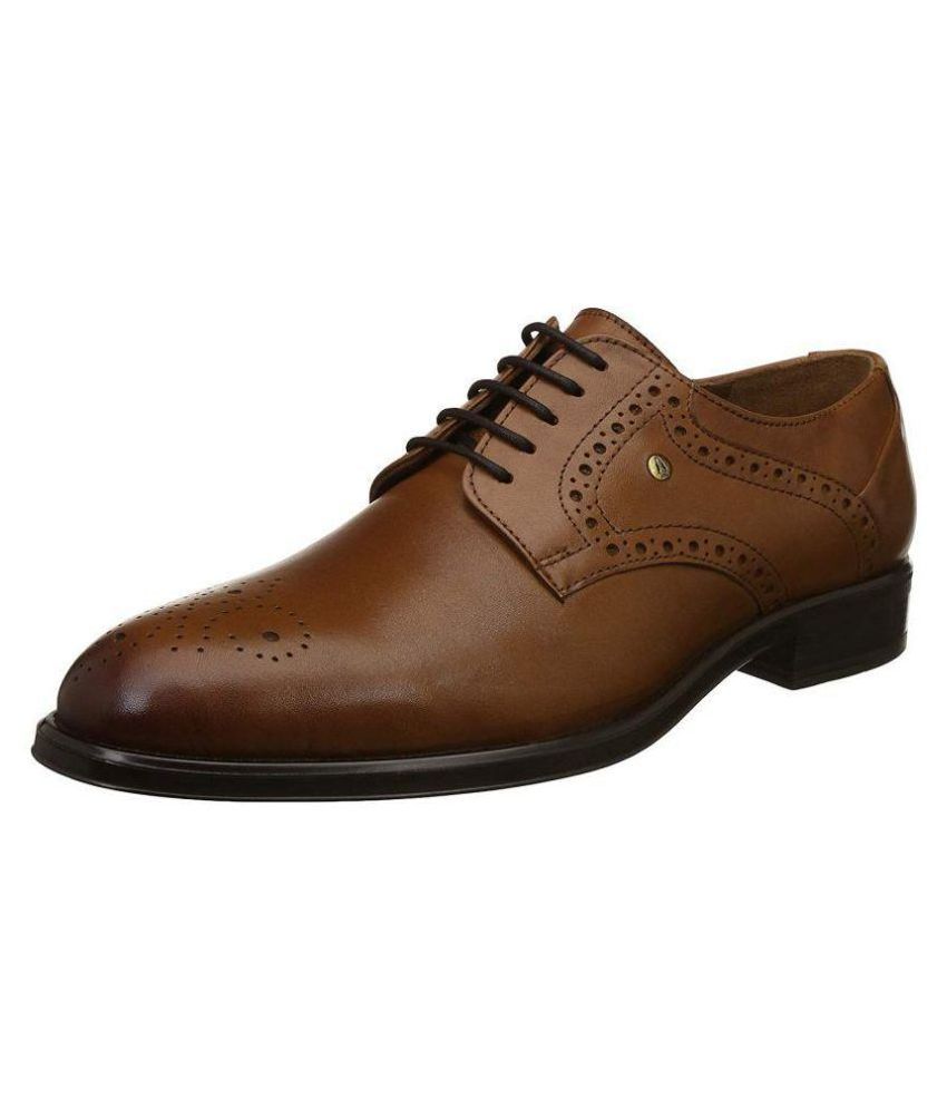 genuine leather hush puppies