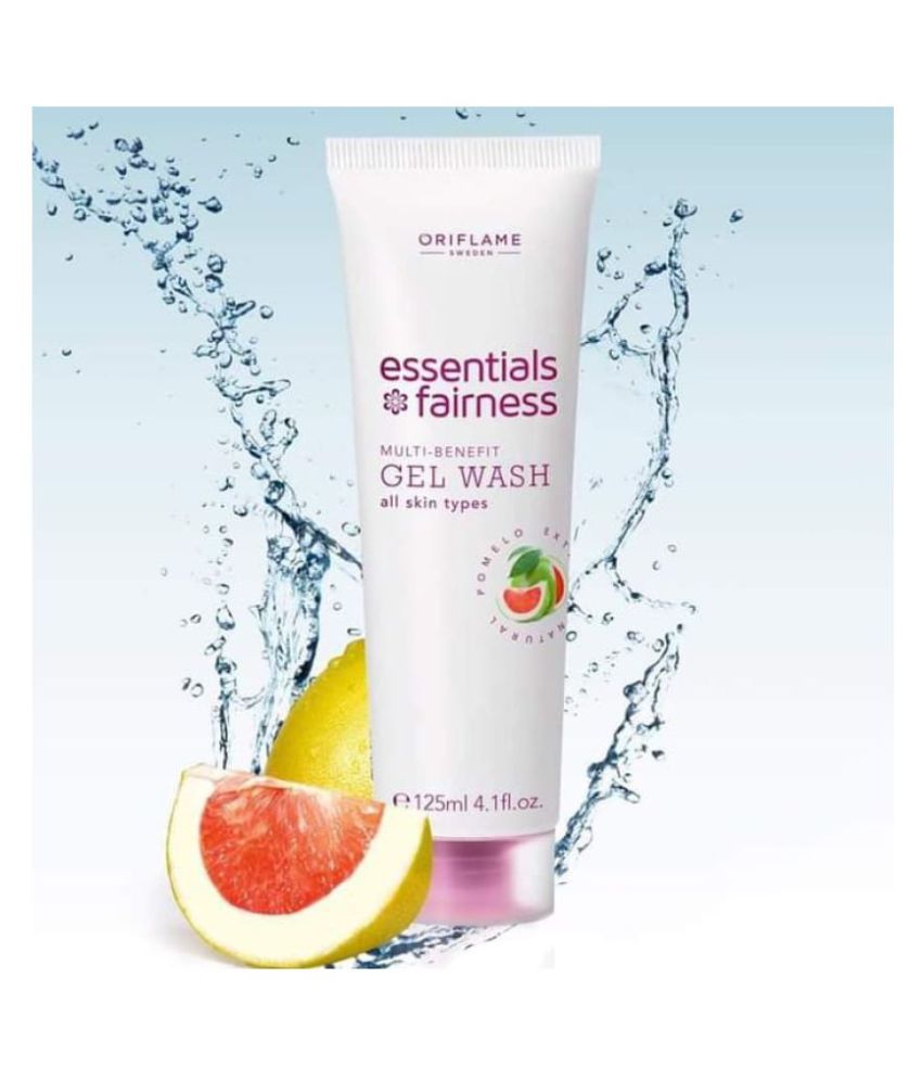 Oriflame Cream Essentials Fairness Multi Benefit Gel Wash Face Wash 125 Ml Buy Oriflame Cream Essentials Fairness Multi Benefit Gel Wash Face Wash 125 Ml At Best Prices In India Snapdeal