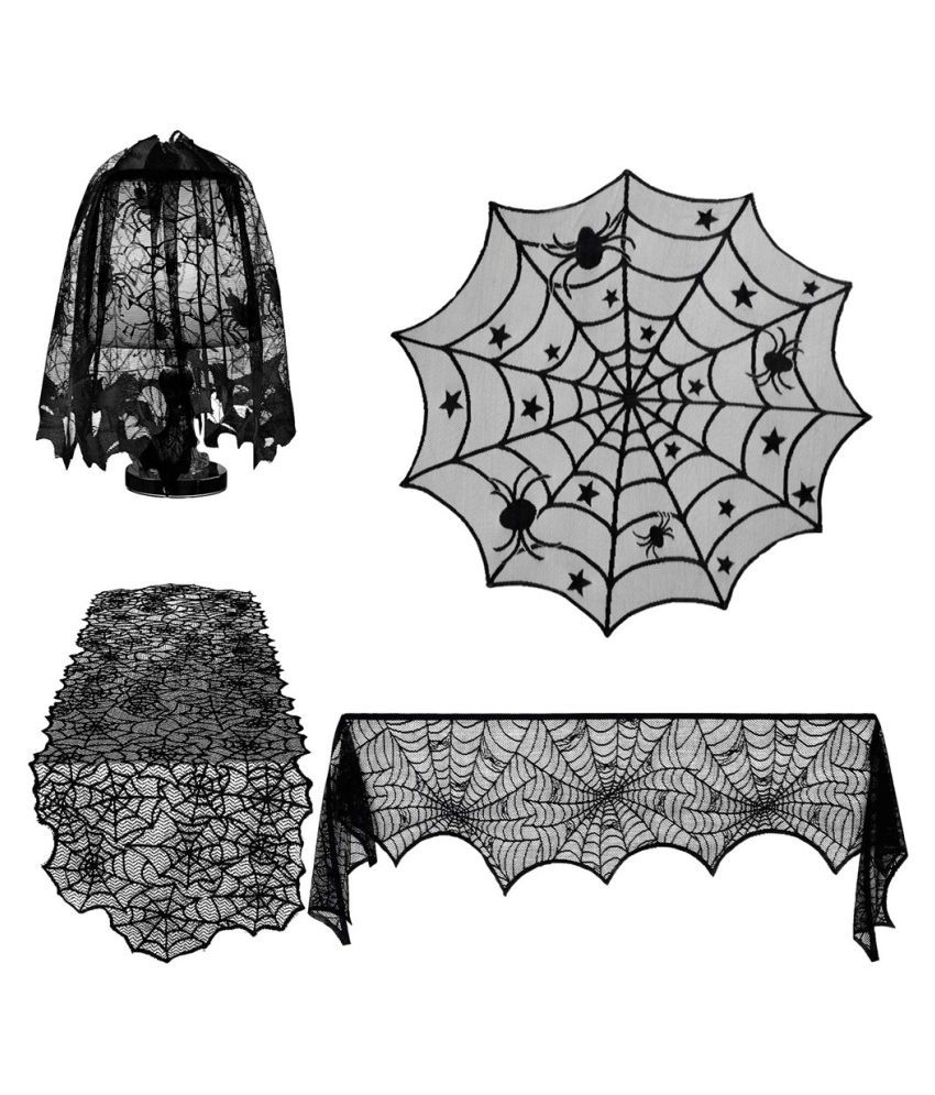 Halloween Decorations Sets Halloween Tablecloth Spooky Bat