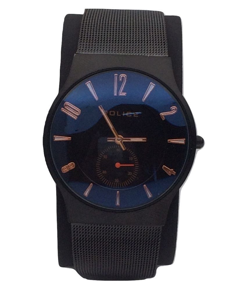 police analog watch