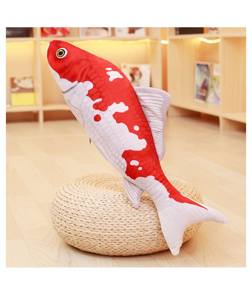 Plush 3d Shape Fish Simulation Pillow Cute Gift Sofa Cushion Fish