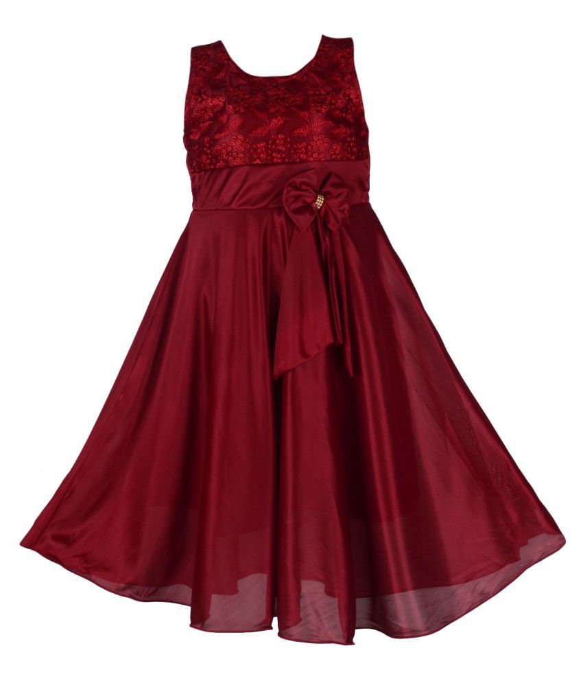 little girl long frock