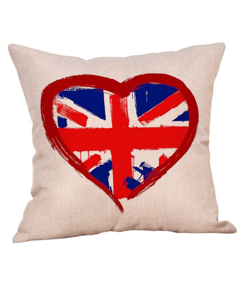 Happy British National Day Pillow Cases Cushion Cover Home Decor