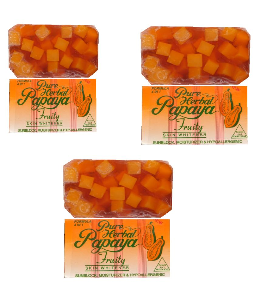 papaya herbal soap
