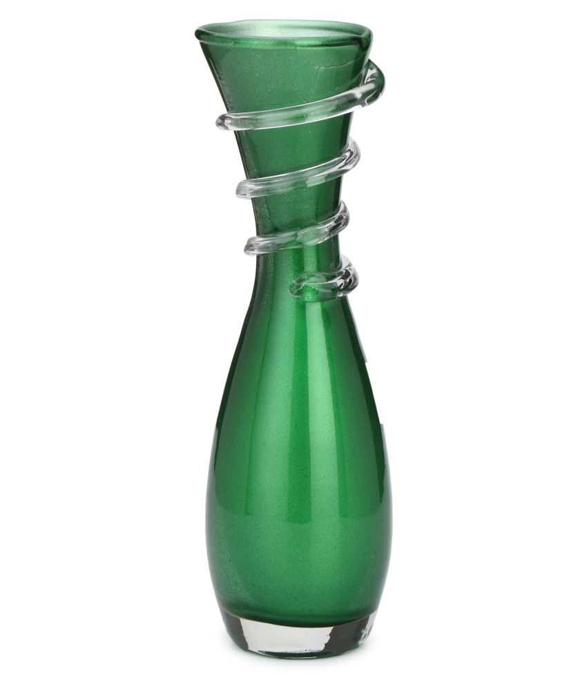     			AFAST Glass Party Decor Green - Pack of 1