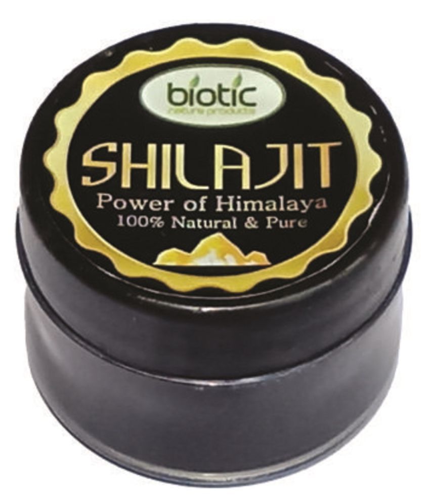     			Biotic Natural & Pure Resin Raw Shilajit / Shilajeet Powder 15 gm