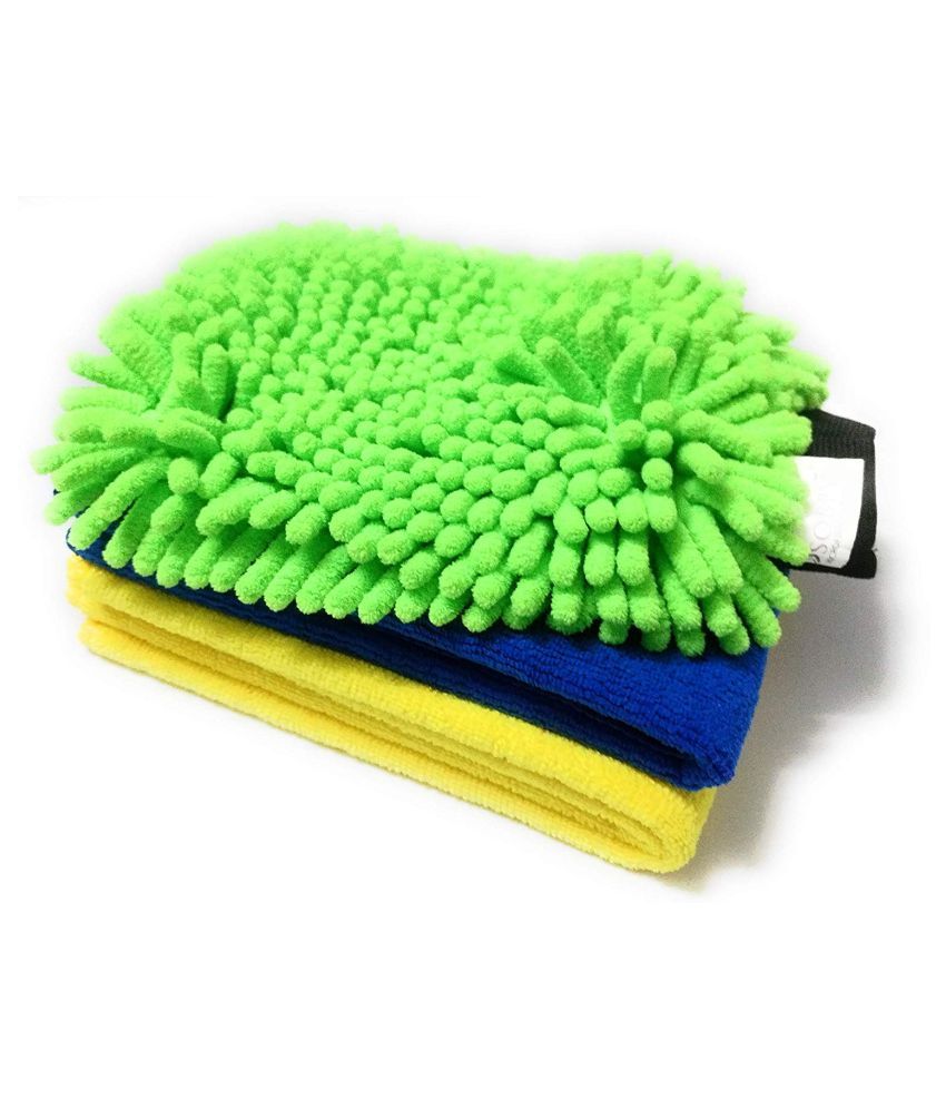 sobby microfiber cloths and gloves