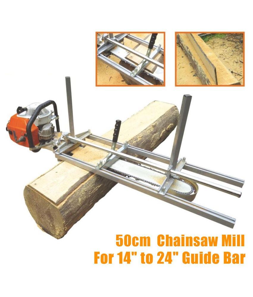 20” Portable Chainsaw Mill Planking Milling Sawmill From 14'' to 36