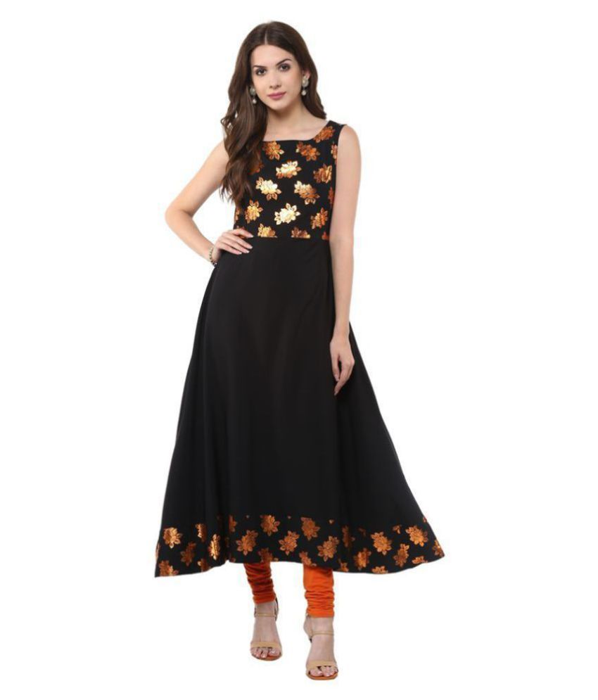 janasya black kurti