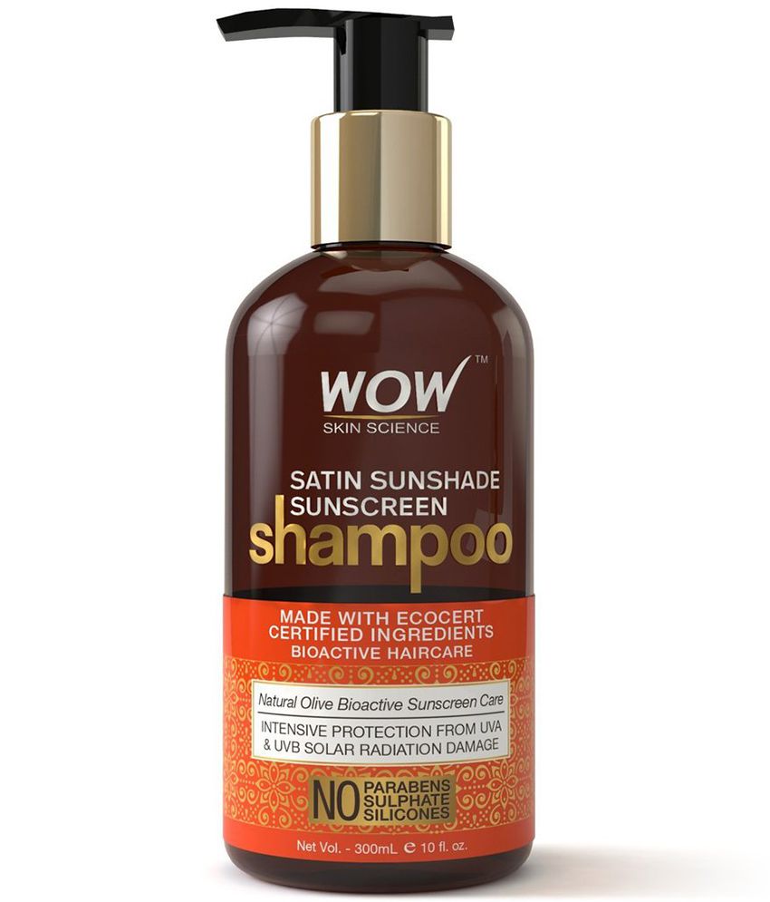 WOW Skin Science Satin Sunshade Sunscreen Shampoo 300mL