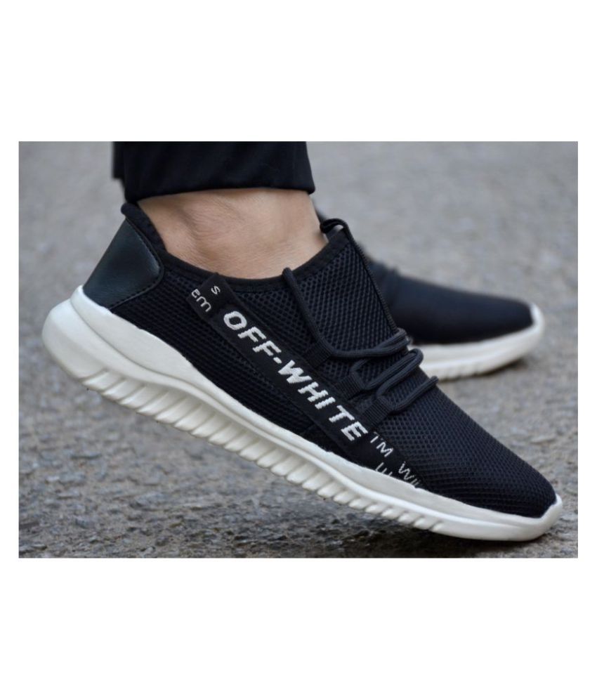 aadi sneakers black casual shoes