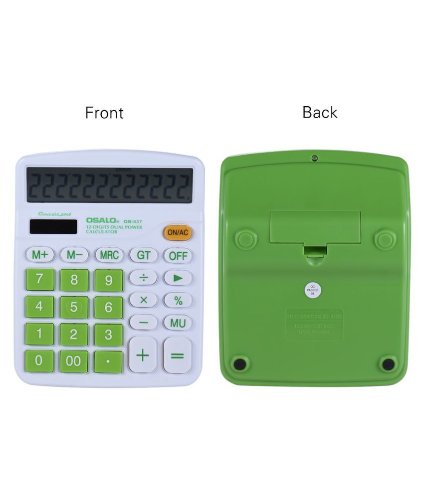Basic Calculator Handheld Colorful Standard Function Desktop Electronic Calculator