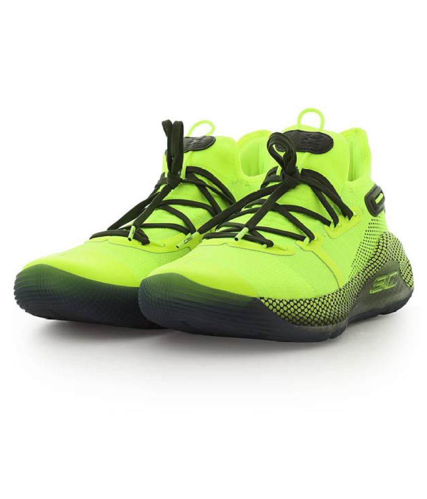 Under Armour curry 6 Green Basketball 