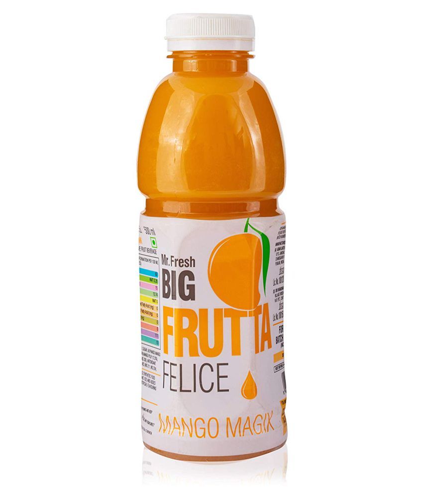 MR. FRESH JUICE MANGO JUICE Fruit Juice 500 ml Pack of 4 Buy MR. FRESH