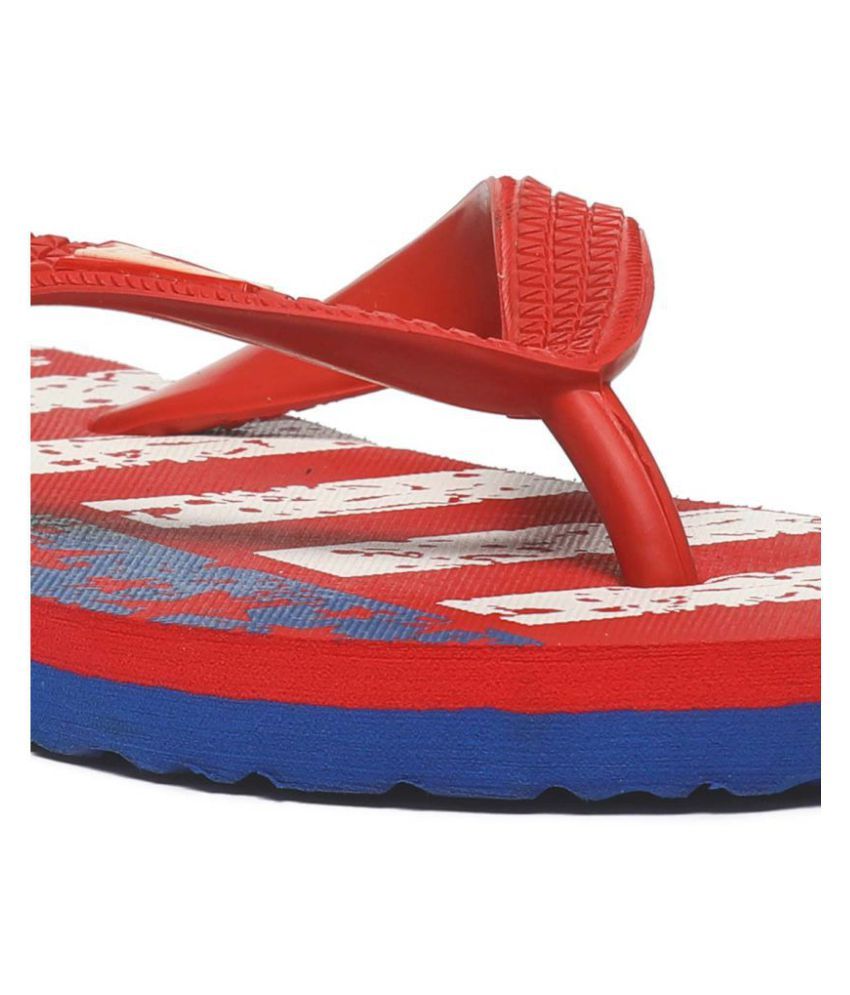 paragon slippers red colour