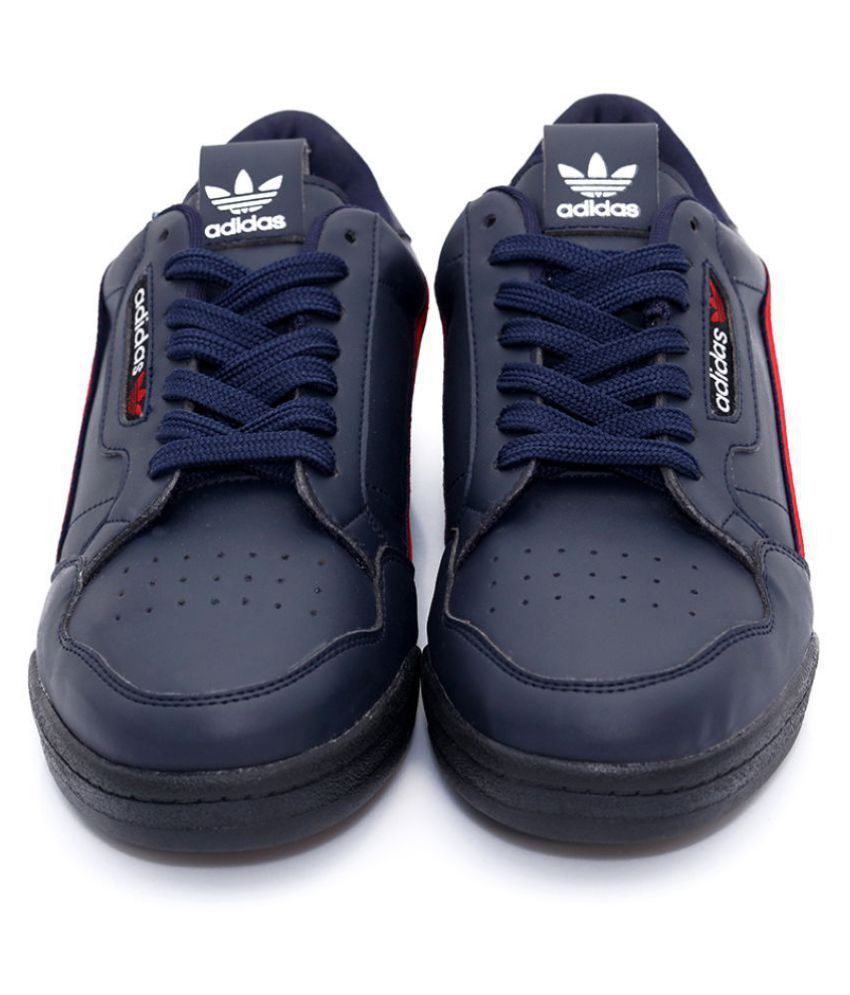 adidas continental 80 navy blue