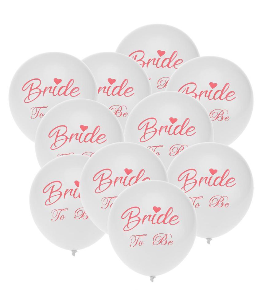 10pcs Hen Party Bride To Be Latex Printed Balloons Hen Night Party