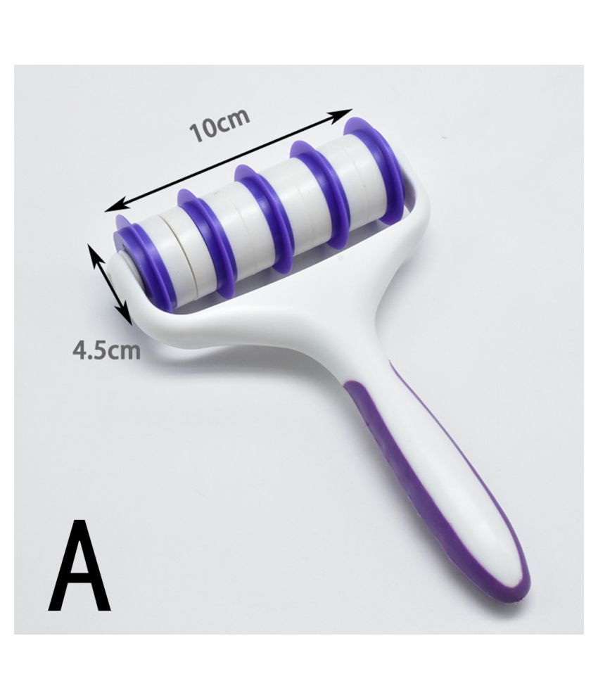 Cake Fondant Strip Ribbon Cutter Embosser Roller Cake Pattern