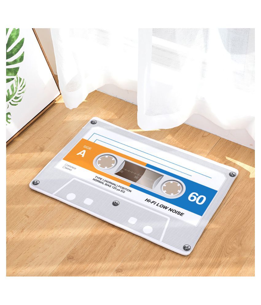 Vintage Cassette Tape Indoor Doormat Non Slip Door Floor Mats