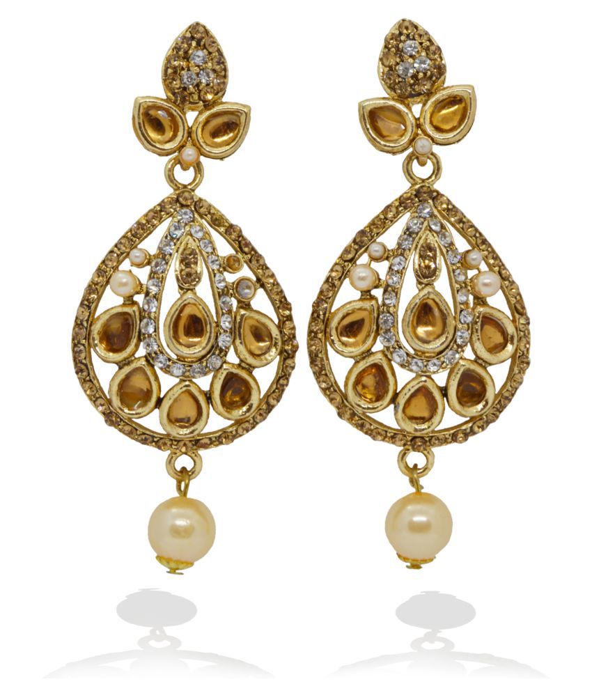 j. j. jewellers Stylish Traditional Jhumki Earrings For Women & Girls ...