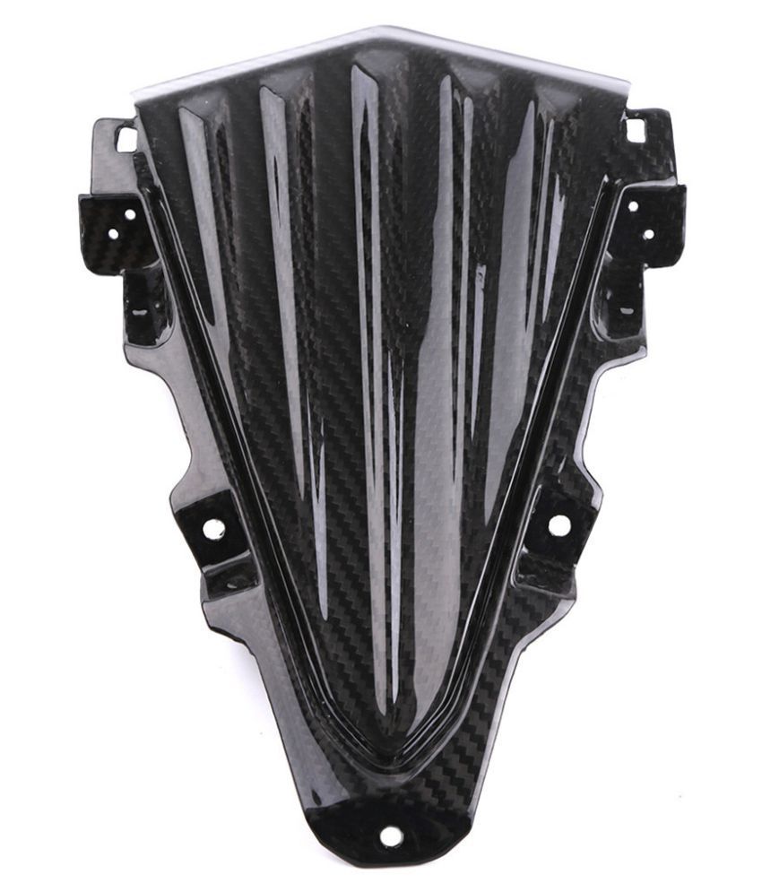 Motorcycle Carbon Fiber Wind Deflector Windshield Windscreen For Yamaha