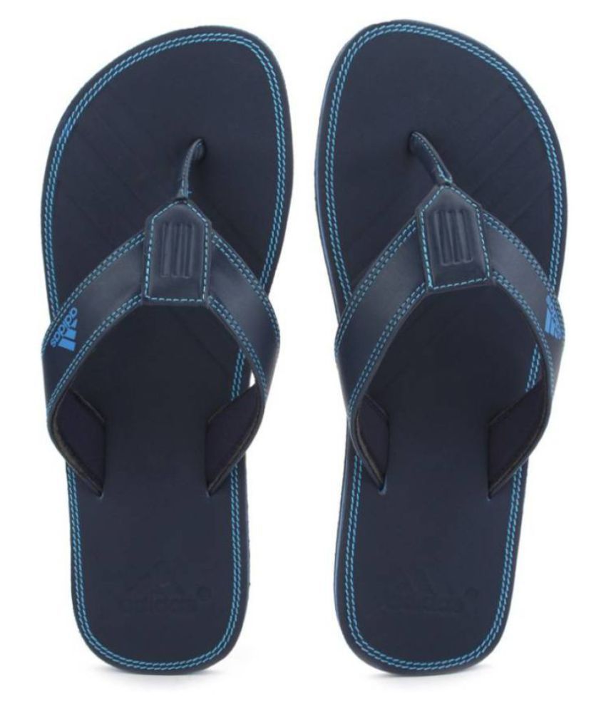 Adidas Blue Daily Slippers Price in India- Buy Adidas Blue Daily ...