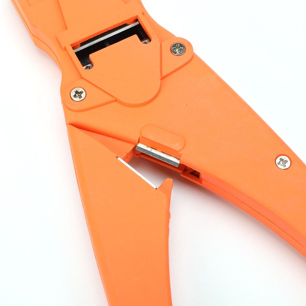 Crimp Tools Three Cable Clamp Cable Pliers RJ9/11/45 Crystal Head