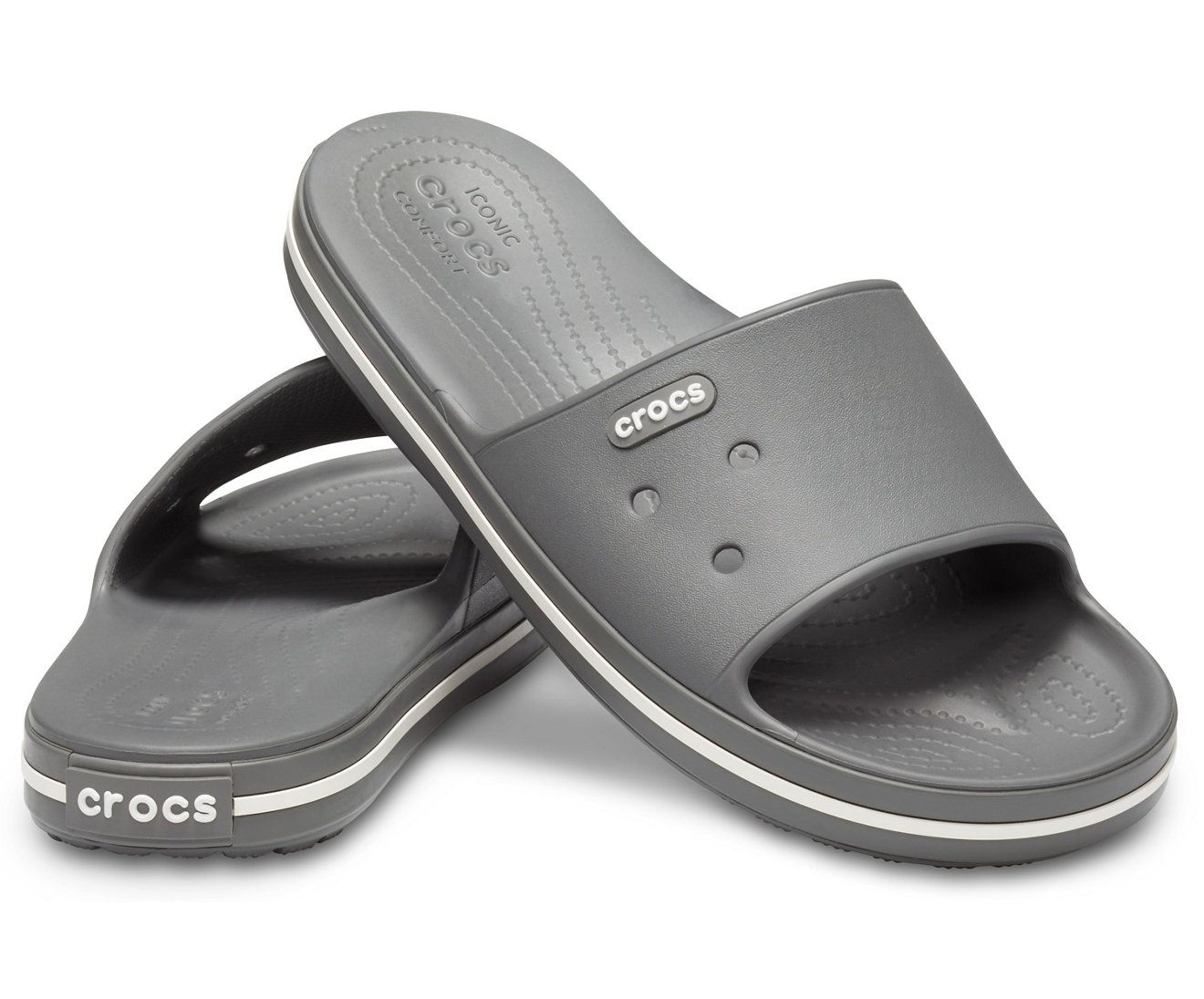 Grey crocs for kids Clearance