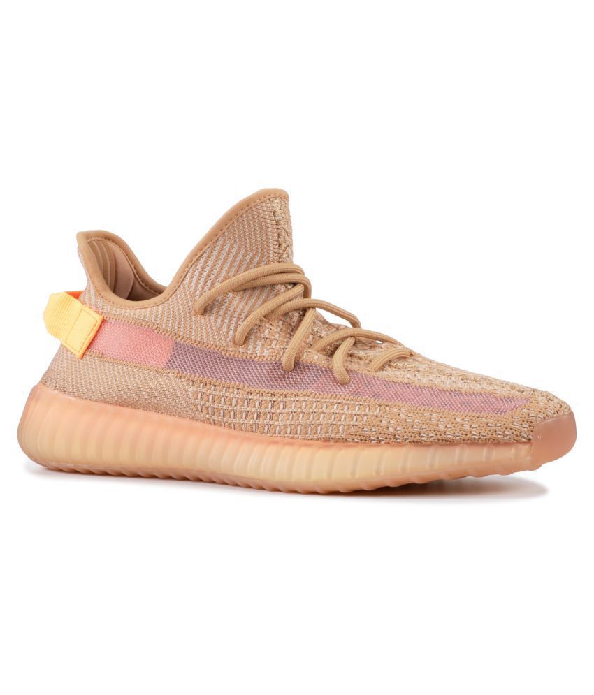Adidas Yeezy Boost 350 Clay Running Shoes Brown: Buy Online at Best ...