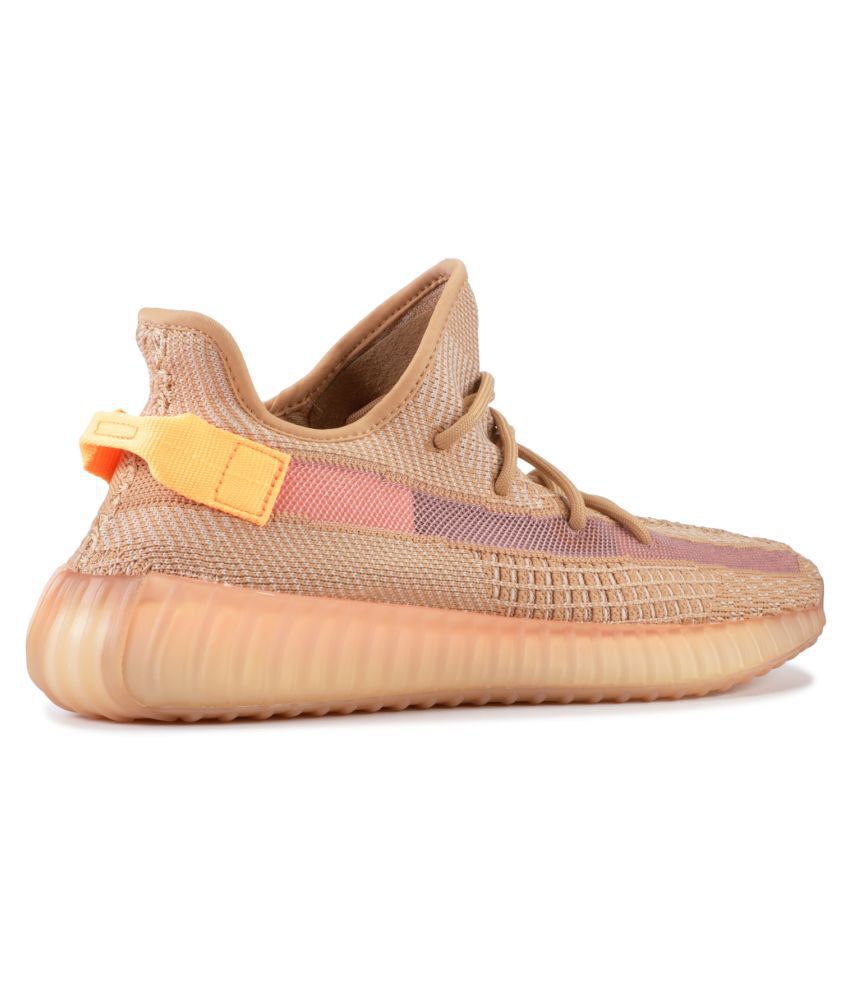 Adidas Yeezy Boost 350 Clay Running Shoes Brown: Buy Online at Best ...