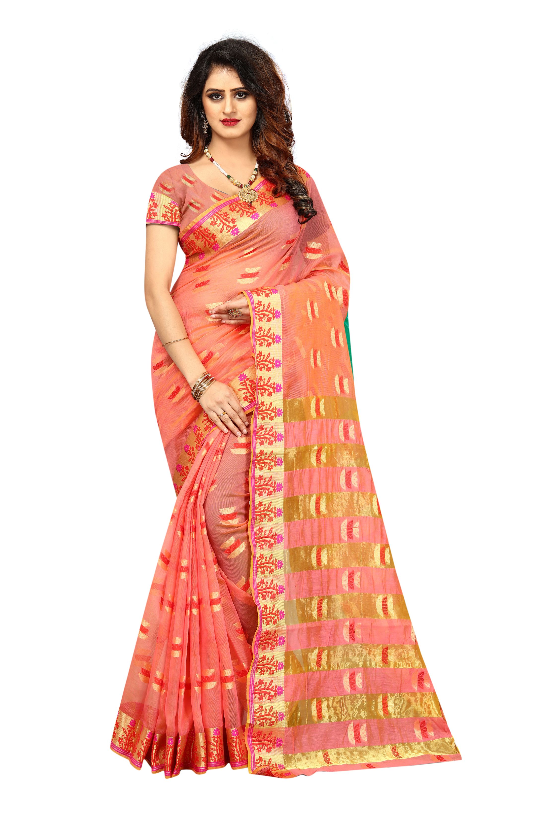 Manvaa Pink Brasso Saree Buy Manvaa Pink Brasso Saree Online At Low 