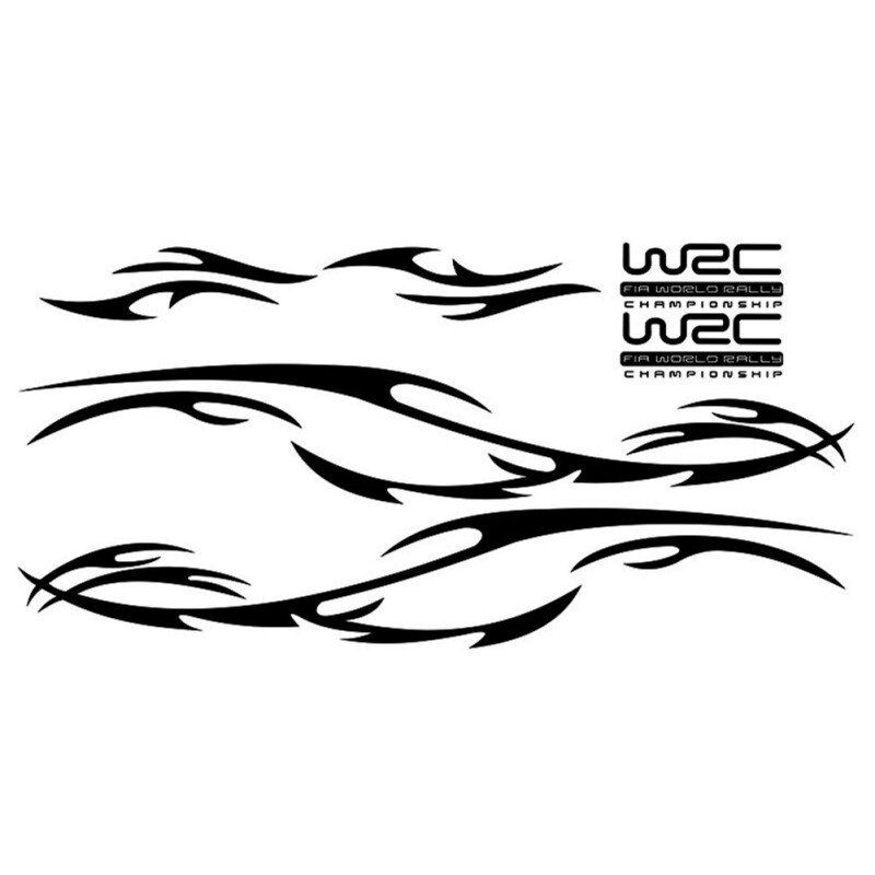 stiker body mobil sedan<br/> creative pull flower pattern car stickers body pull flower