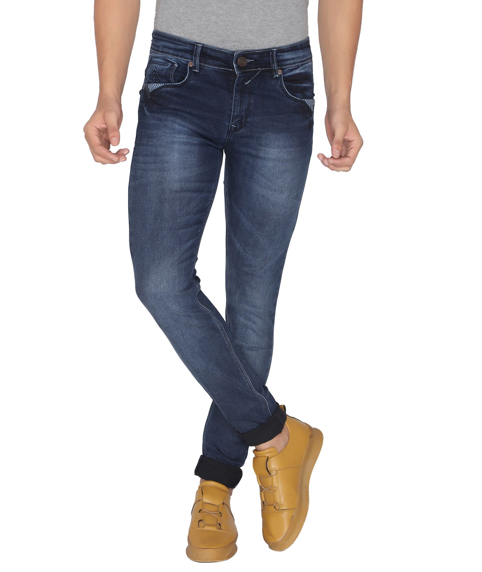 ROAD ROCKERS Blue Skinny Jeans - Buy ROAD ROCKERS Blue Skinny Jeans ...