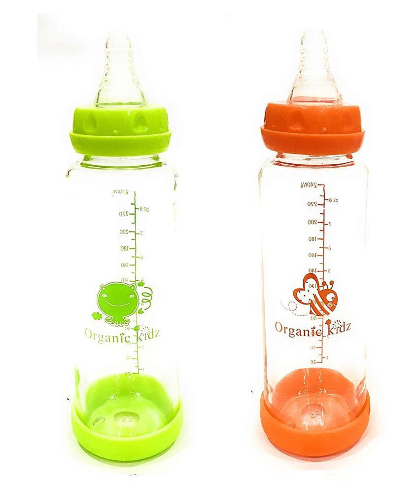 baby Glass Feeding Bottle for Newborn Baby Glass Feeder for New Born