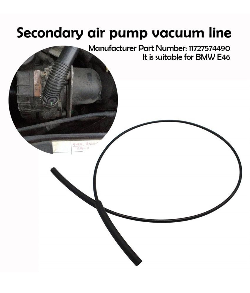 for BMW E46 Secondary Air Pump Vacuum Line Emission Control Valve to Vacuum Control Valve 11727574490 