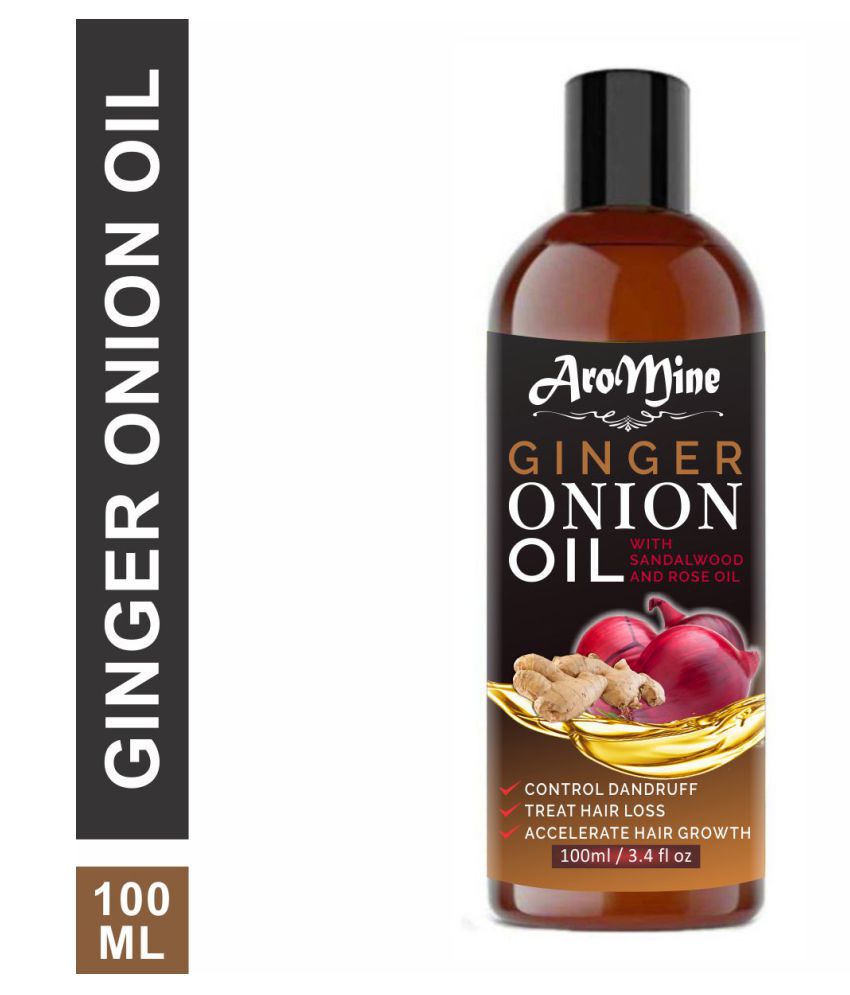 Aromine Onion & Ginger Oil For Hair Growth & Scalp Treatment 100 ml: Buy  Aromine Onion & Ginger Oil For Hair Growth & Scalp Treatment 100 ml at Best  Prices in India - Snapdeal